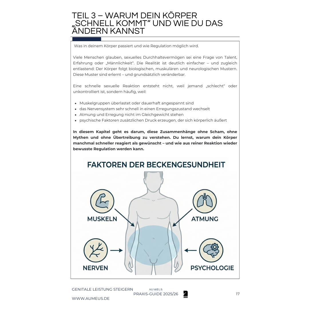 GENITALE LEISTUNG STEIGERN