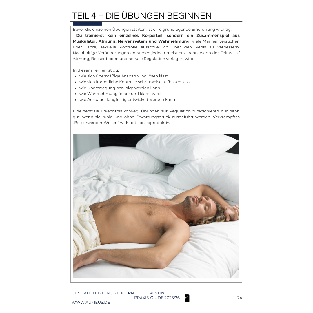 GENITALE LEISTUNG STEIGERN