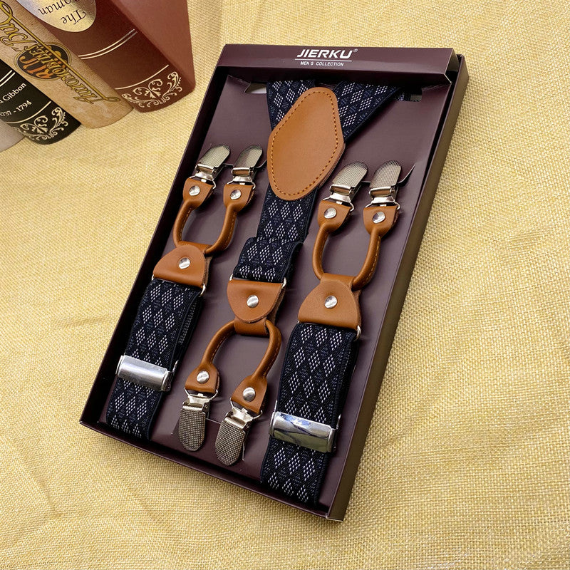 Retro Suspenders For Men In A Dapper British Style