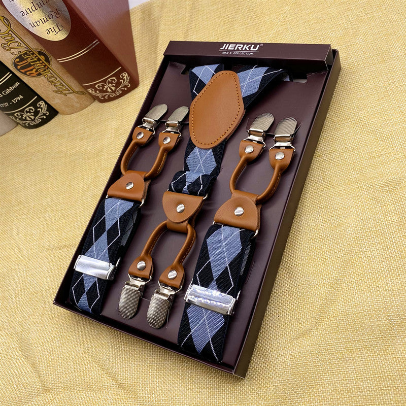 Retro Suspenders For Men In A Dapper British Style